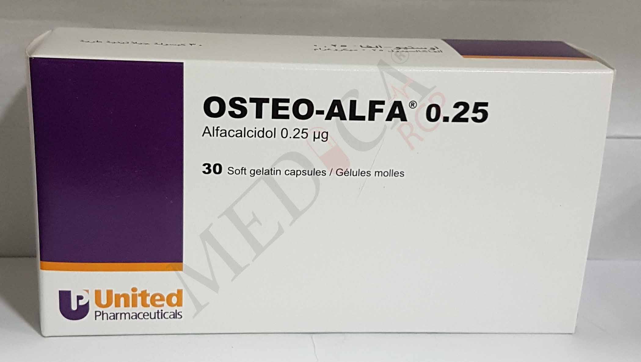 Osteo-Alfa 0.25µg*